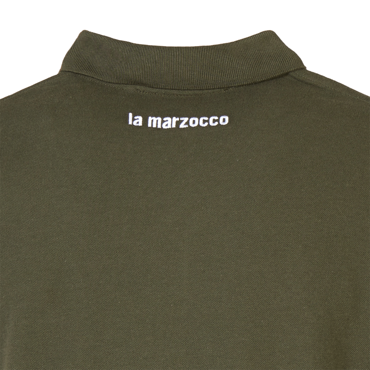 Military green polo shirt - La Marzocco